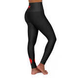 Bullet Proof Love Black Yoga Leggings