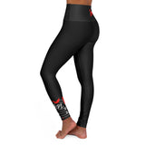 Bullet Proof Love Black Yoga Leggings