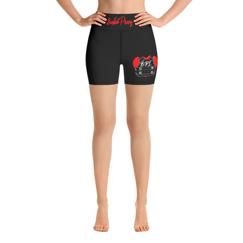 Bullet Proof Love 21 Yoga Shorts