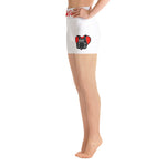 Bullet Proof Love Yoga Shorts