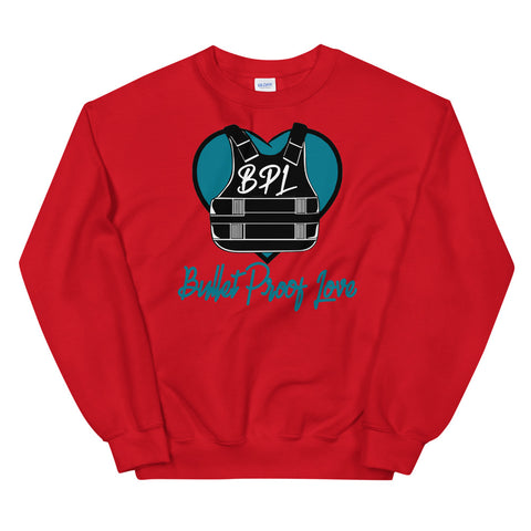 Bullet Proof Love (Hornets Blue Logo) Sweatshirt