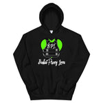 Bullet Proof Love (Lime Green Logo w/ Wht Text) Hoodie