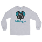 Bullet Proof Love Long Sleeve (Hornets Blue Logo) T-Shirt