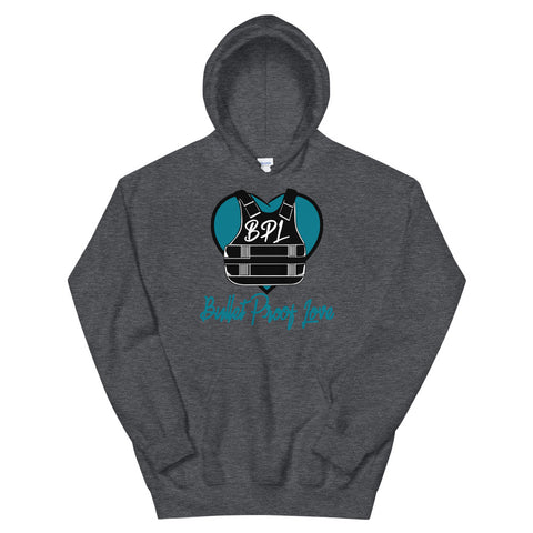Bullet Proof Love (Hornets Blue Logo) Hoodie