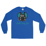 Bullet Proof Love Long Sleeve (Hornets Blue Logo) T-Shirt