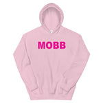 MOBB (Pink text) Hoodie