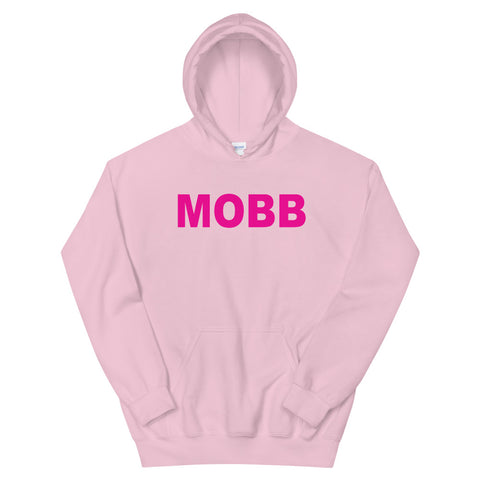 MOBB (Pink text) Hoodie