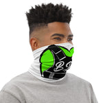 Bullet Proof Love (Lime Green Logo) Neck Gaiter