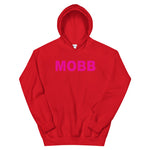 MOBB (Pink text) Hoodie