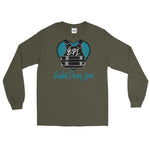 Bullet Proof Love Long Sleeve (Hornets Blue Logo) T-Shirt