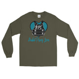 Bullet Proof Love Long Sleeve (Hornets Blue Logo) T-Shirt