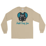 Bullet Proof Love Long Sleeve (Hornets Blue Logo) T-Shirt
