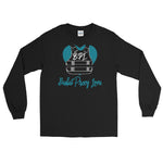Bullet Proof Love Long Sleeve (Hornets Blue Logo) T-Shirt