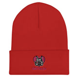 Bullet Proof Love (Pink Logo) Embroidered Beanie