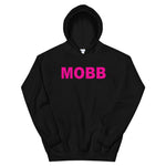 MOBB (Pink text) Hoodie