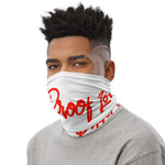 Bullet Proof Love (Red Text) Neck Gaiter