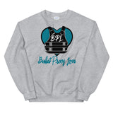 Bullet Proof Love (Hornets Blue Logo) Sweatshirt