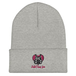 Bullet Proof Love (Pink Logo) Embroidered Beanie