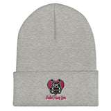 Bullet Proof Love (Pink Logo) Embroidered Beanie